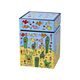 Tea tin James Rizzi - Desert Life, 7,5 / 7,5 / 11 cm, Metal, Goebel