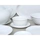 Dining set for 6 pers., Coups white, Thun 1794 Carlsbad porcelain