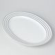 Dish oval flat 32 cm, Thun 1794 Carlsbad porcelain, SYLVIE 80411