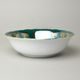 Bowl 23 cm, hunting - green, Royal Czech porcelain