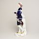 Troubadour 7 x 10 x 19 cm, Isis, Porcelain Figures Duchcov