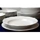 Dining set 21 pcs. for Moderate eaters, White, Cesky porcelan a.s.