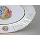 The Three Graces: Dish flat oval 34 cm, Thun 1794 Carlsbad porcelain, BERNADOTTE