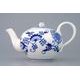 Tea pot with a Strainer 0,65 l, Original Blue Onion Pattern, QII