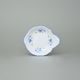 Small side dish 11 cm, Thun 1794 Carlsbad porcelain, BERNADOTTE Forget-me-not-flower