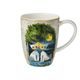 Cup Al Chiaro di luna 400ml, Fine Bone China, Cats Goebel R.Wachtmeister