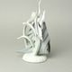 Angelfish (Pterophyllum), 15,5 x 9,5 x 25,5 cm, Pastel, Porcelain Figures Duchcov