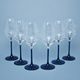 Celebration - Set of 6 Cut Wine Glasses 360 ml, Onion Pattern