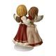 Angels Merry Christmas 11,5 / 9 / 15,5 cm, stoneware, Goebel