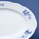 Dish oval flat 36 cm, Thun 1794 Carlsbad porcelain, ROSE 80061