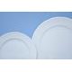 Plate set for 6 persons, 26, 24, 19 cm, White, Cesky porcelan a.s.