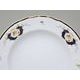 Plate deep 23 cm, Thun 1794 Carlsbad porcelain, Bernadotte Arms