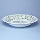 Plate deep 24 cm, (Second Quality) Green Onion Pattern, Cesky porcelan a.s.