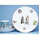 Children's set "Mole and Spaceship", Thun 1794 Carlsbad porcelain