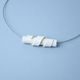 Necklace: Spiralis, Porcelain Jewels Studio Mallys
