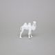 Mini Camel 6 x 3 x 6,5 cm, White + Gold, Royal Dux Bohemia