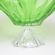 Crystal Bowl Plantica Green, 33 cm, Aurum Crystal