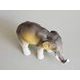 Elephant 20,5 x 7 x 12,5 cm, Porcelain Figures Duchcov