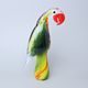 Parrot – solid glass, 25 cm (large), GlasStar Bohemia Glass