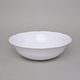 Bowl deep 24 cm, Thun 1794 Carlsbad porcelain, Natalie white