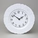 Hodiny nástěnné 27 cm, Thun 1794, karlovarský porcelán, BERNADOTTE mráz, platinová linka