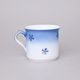 Mug Bobby 0,42 l, Thun 1794 Carlsbad porcelain, BLUE CHERRY