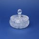 Jar w/Lid 13 cm, cut 500 pk, Bohemia Crystal