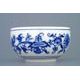 Bowl plain high 11 cm, Original Blue Onion Pattern