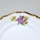 Cake plate 27 cm, Aristocrat, Queens Crown, Original Bohemia porcelain