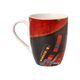 Mug Heavy Red 400ml, Fine Bone China, W. Kandinsky, Goebel