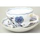 Cup + saucer D 0,40 l / 18,2 cm, Original blue Onion pattern + gold