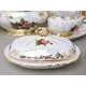 Dining set for 6 pers., Cecily + gold, Frederyka Carlsbad