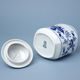 Jar for food storage with a sign 1,10 l, 17 cm, Original Blue Onion Pattern