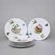 Sada 6 talířů dezertních 19 cm, Thun 1794, karlovarský porcelán, BERNADOTTE myslivecká