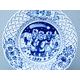 Annual plate 1997 18 cm, relief, Original Blue Onion Pattern