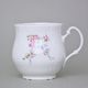 Mug Jonas 310 ml, Thun 1794 Carlsbad porcelain, BERNADOTTE climbing rose