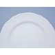 Plate dessert 19 cm, Ophelia white with bottom sign, Thun 1794