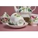 Redoute Rose: Čajová souprava 16 ks, anglický kostní porcelán Roy Kirkham