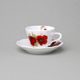 Cup + sacuer A + A 0,08 l / 11 cm espresso, Poppies, Český porcelán a.s.