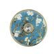 Brooch Almond Tree Blue 5 / 5 / 1 cm, porcelain, V. van Gogh, Goebel