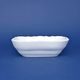 Bowl 16 cm square J, Thun 1794 Carlsbad porcelain, BERNADOTTE white