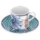 ESPRESSO CUP 50 ml WITH SAUCER 12 cm - Noble chinese, Meissen porcelain