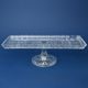 Podnos na noze 39 x 17,5 x 12 cm, brus 500pk, Bohemia Crystal