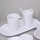 Bohemia White,Tea set, Pelcl design, Cesky porcelan a.s.