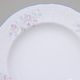 Deep plate 23 cm, Thun 1794 Carlsbad porcelain, BERNADOTTE blue-pink flowers