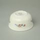 Bowl for rice 11 cm, Thun 1794 Carlsbad porcelain, BERNADOTTE ivory + flowers