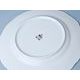 Talíř mělký 25 cm, Ophelia bílá se spodní značkou, Thun 1794
