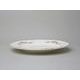 Plate dessert 19 cm, Thun 1794, karlovarský porcelán, BERNADOTTE ivory + flowers + golden line