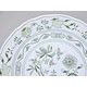 Plate club (pizza) 30 cm, Green Onion Pattern, Cesky porcelan a.s.