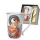 Hrnek latte 400 ml, Topaz, A. Mucha, Home Elements
